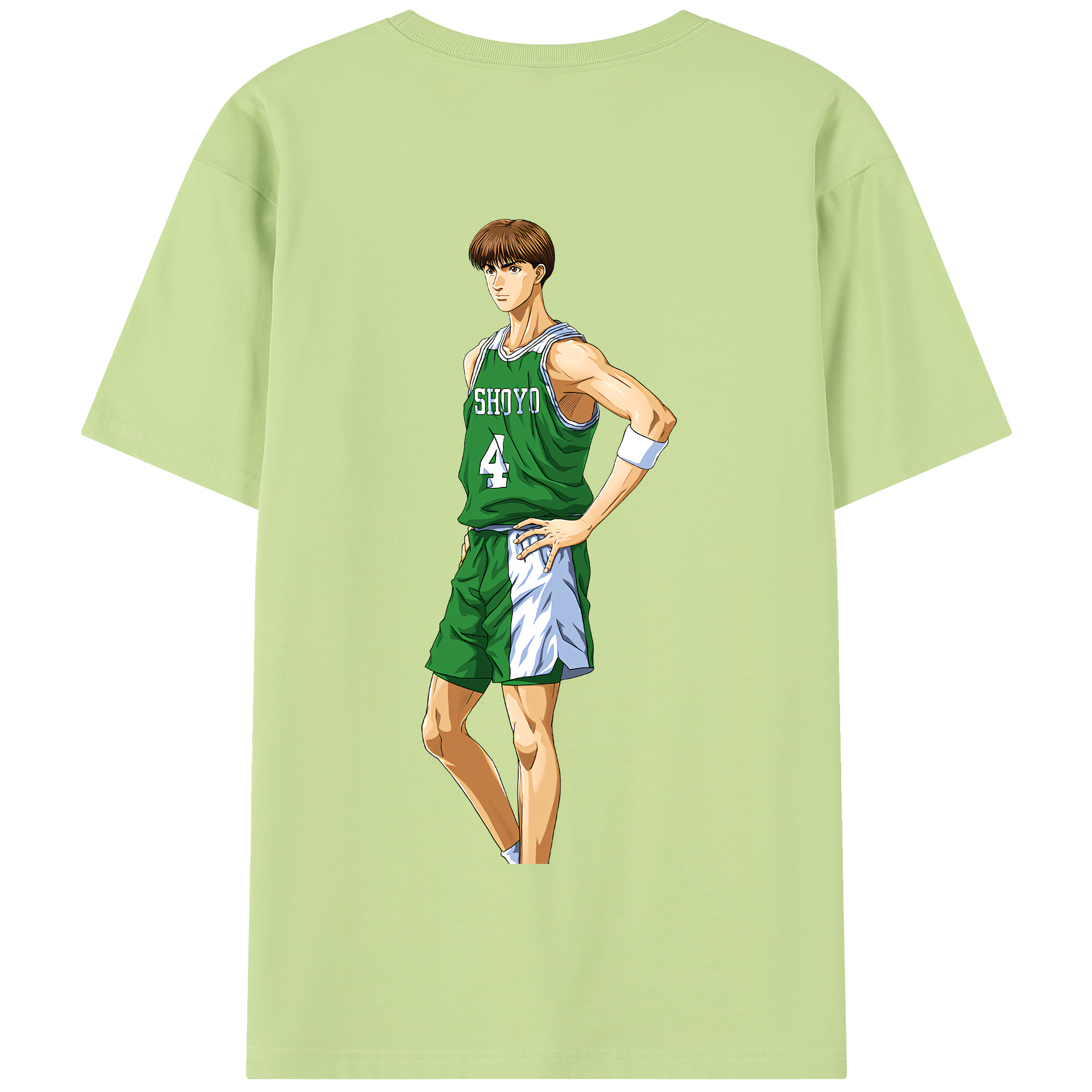 SLAM DUNK／スラムダンク 綿100％半袖Tシャツ（背面プリント）